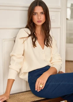Cheap Motus Boutique Gilet Anne Beige-GiletAnne