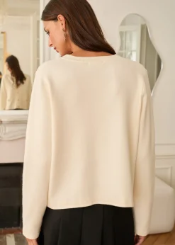 Best Sale Motus Boutique Gilet Audrey Beige-GiletAudrey