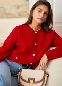 Flash Sale Motus Boutique Gilet Audrey Rouge-GiletAudrey