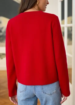 Flash Sale Motus Boutique Gilet Audrey Rouge-GiletAudrey