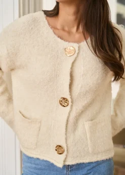 Clearance Motus Boutique Gilet Bianca Blanc-GiletBianca