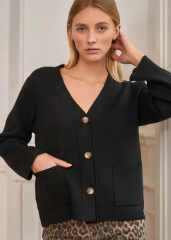 Cheap Motus Boutique Gilet Céleste Noir-GiletCéleste