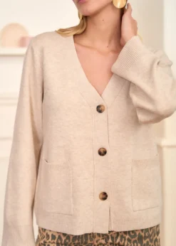 Discount Motus Boutique Gilet Céleste Beige-GiletCéleste