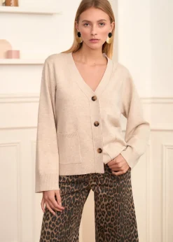 Discount Motus Boutique Gilet Céleste Beige-GiletCéleste