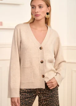 Discount Motus Boutique Gilet Céleste Beige-GiletCéleste