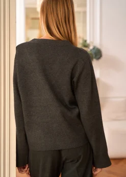 Best Sale Motus Boutique Gilet Céleste Gris-GiletCéleste