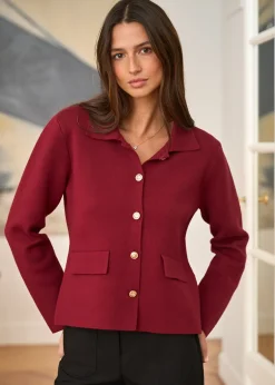 Flash Sale Motus Boutique Gilet Elias Bordeaux-GiletElias