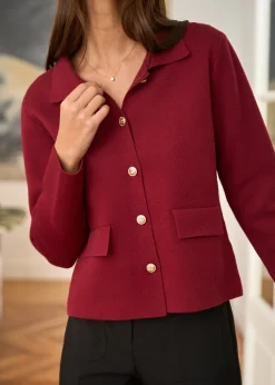 Flash Sale Motus Boutique Gilet Elias Bordeaux-GiletElias