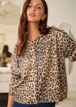 Clearance Motus Boutique Gilet Eliot ImpriméLéopard-GiletEliot