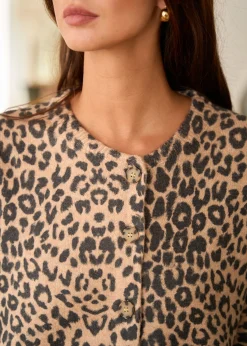 Clearance Motus Boutique Gilet Eliot ImpriméLéopard-GiletEliot