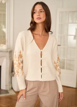 Clearance Motus Boutique Gilet Eugène Ecru-GiletEugène