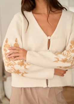 Clearance Motus Boutique Gilet Eugène Ecru-GiletEugène