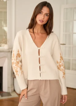 Clearance Motus Boutique Gilet Eugène Ecru-GiletEugène