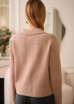 New Motus Boutique Gilet Gaetane Beige-GiletGaetane