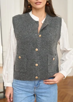 Discount Motus Boutique Gilet Léon Gris-GiletLéon