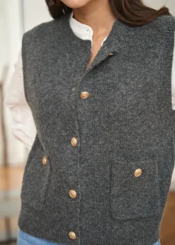 Discount Motus Boutique Gilet Léon Gris-GiletLéon