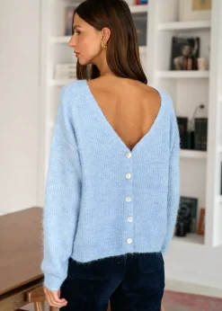 Online Motus Boutique Gilet Maelys Bleu-GiletMaelys