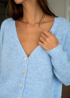 Online Motus Boutique Gilet Maelys Bleu-GiletMaelys