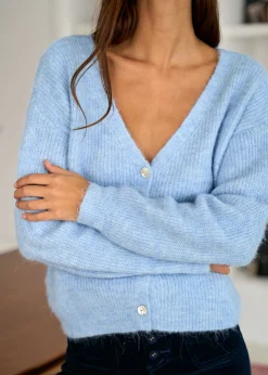 Online Motus Boutique Gilet Maelys Bleu-GiletMaelys