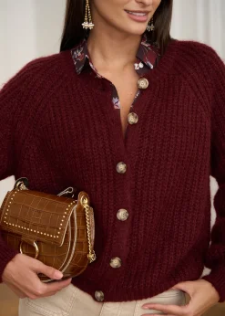 Flash Sale Motus Boutique Gilet Soho Bordeaux-GiletSoho