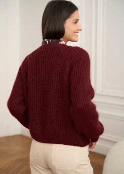 Flash Sale Motus Boutique Gilet Soho Bordeaux-GiletSoho