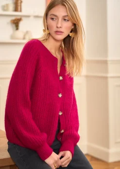 Flash Sale Motus Boutique Gilet Soho Framboise-GiletSoho