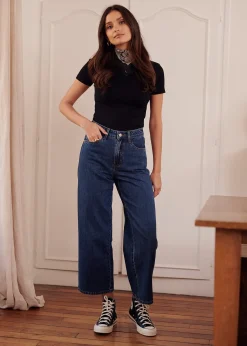 Fashion Motus Boutique Jean Colombe Denimbleufoncé-JeanColombe