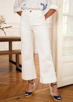 Cheap Motus Boutique Jean Gasparette Blanc