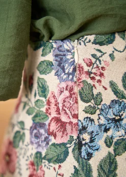 Discount Motus Boutique Jupe Lio FleuriFondBeige-JupeLio