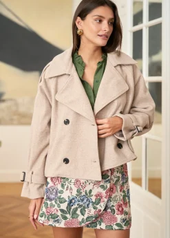 Discount Motus Boutique Jupe Lio FleuriFondBeige-JupeLio