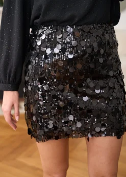 Online Motus Boutique Jupe Pauline Noir-JupePauline