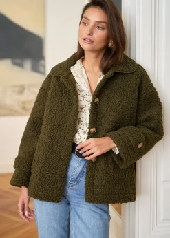 Best Motus Boutique Manteau Lison Kaki-ManteauLison
