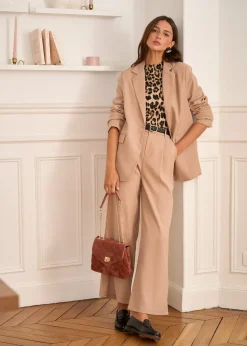 Best Motus Boutique Pantalon Elie Camel-PantalonElie
