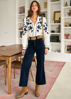 Hot Motus Boutique Pantalon Viviane Marine-PantalonViviane
