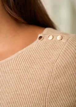 Hot Motus Boutique Pull Alban Beige-PullAlban