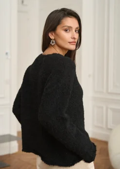 Sale Motus Boutique Pull Albane Noir-PullAlbane
