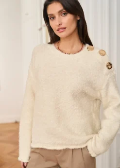 Clearance Motus Boutique Pull Albane Beige-PullAlbane