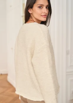 Clearance Motus Boutique Pull Albane Beige-PullAlbane