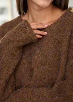Online Motus Boutique Pull Albane Marron-PullAlbane