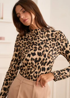 Outlet Motus Boutique Pull Alma ImpriméLéopard-PullAlma