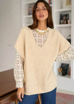 Cheap Motus Boutique Pull Bernabé Beige-PullBernabé