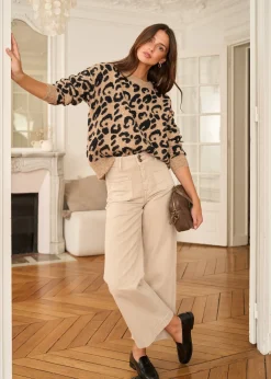 Clearance Motus Boutique Pull Blaise ImpriméLéopard-PullBlaise