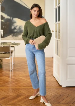 Hot Motus Boutique Pull Bohème Kaki-PullBohème