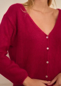 Best Sale Motus Boutique Pull Bohème Framboise-PullBohème