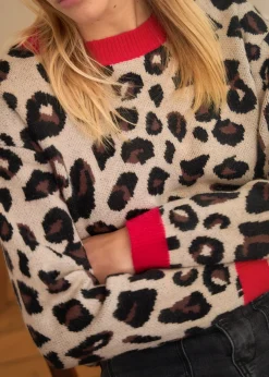 New Motus Boutique Pull Elya Léopard-PullElya
