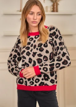 New Motus Boutique Pull Elya Léopard-PullElya