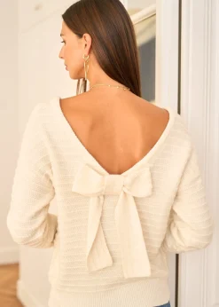 Cheap Motus Boutique Pull Gabriel Ecru-PullGabriel