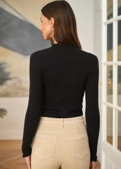 Discount Motus Boutique Pull Léana Noir-PullLéana