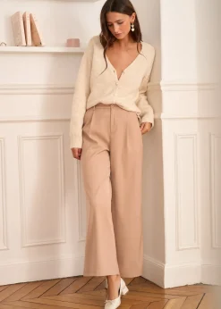Clearance Motus Boutique Pull Lauren Beige-PullLauren