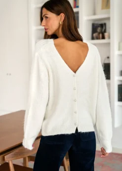 Best Motus Boutique Pull Lauren Blanc-PullLauren